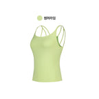 [ 店主推薦 Pre-order ] Andar Sport Fashion Open Back Tank Top ( 連可拆卸薄胸墊 )