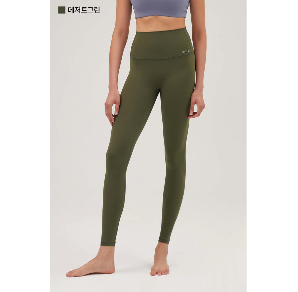 [ Pre-order ]  Andar 高腰9分瑜伽褲 ( 冇尷尬線 )