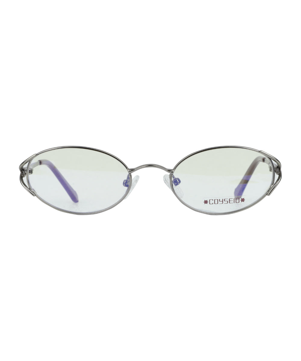 [ Pre-order ] Coy Oval Glasses Silver