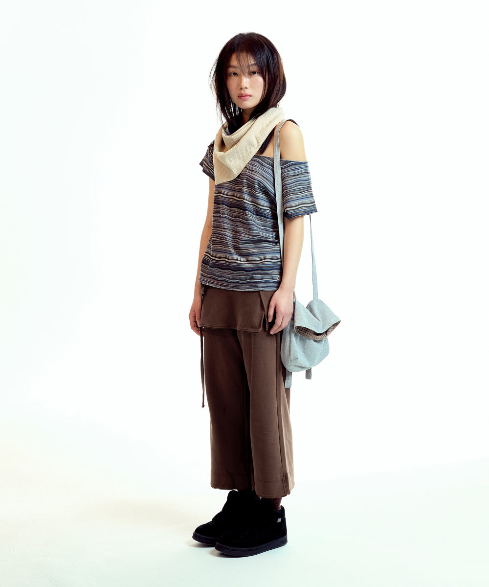 [ Pre-order ] Button Reversible Scarf