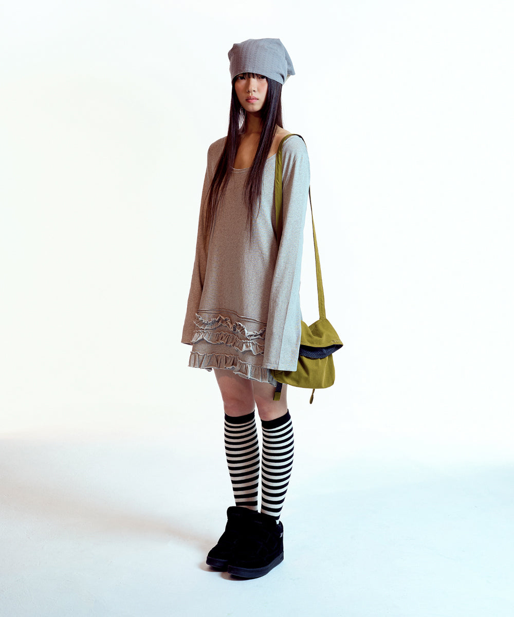 [ Pre-order ] Button Reversible Scarf
