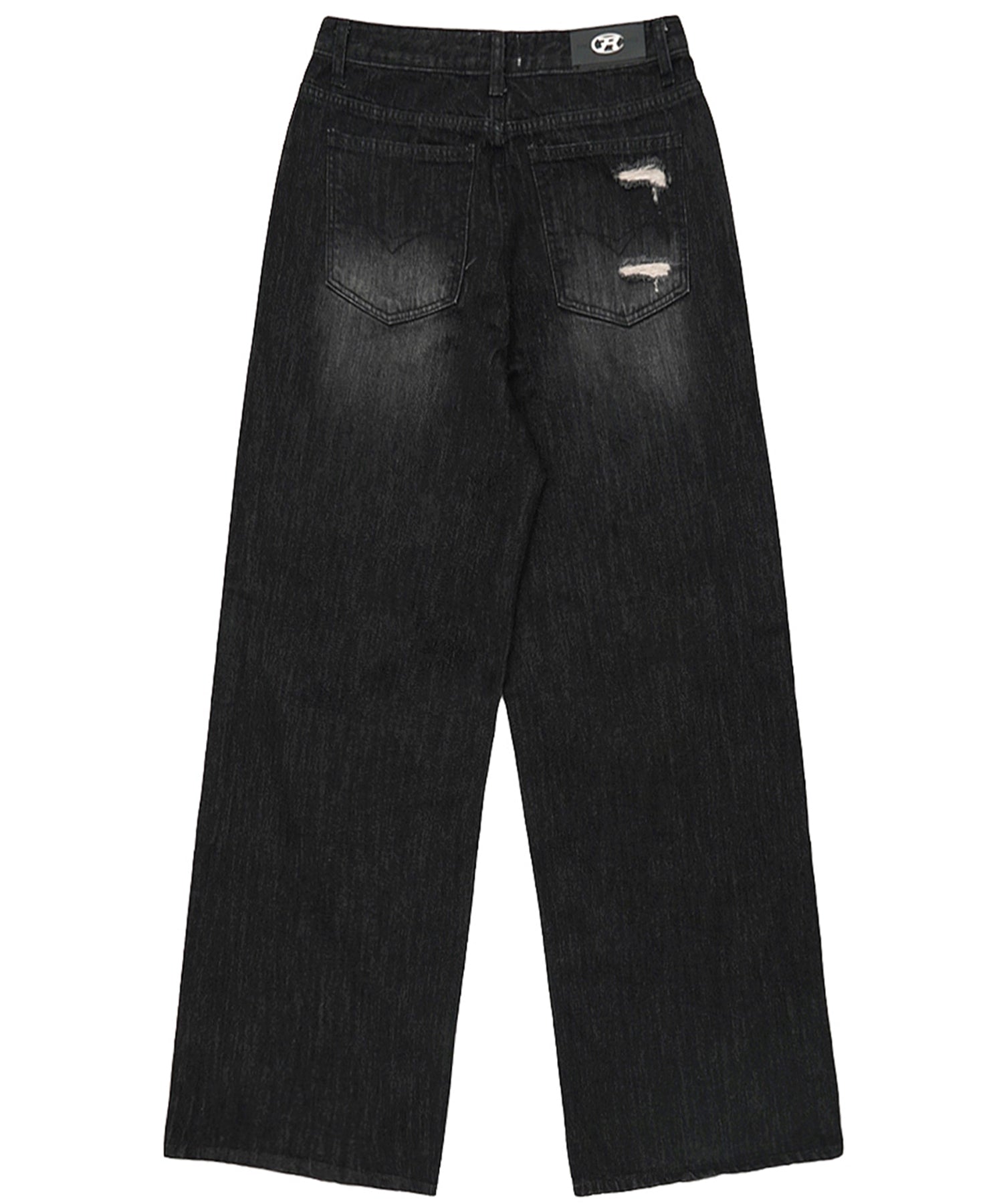 [ Karina 同款 Pre-order ] Faye Damage Jeans