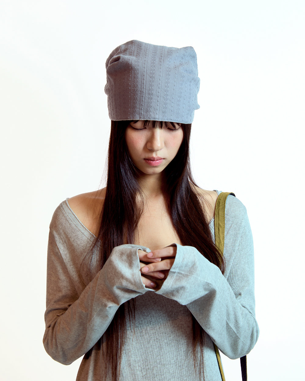 [ Pre-order ] Button Reversible Scarf