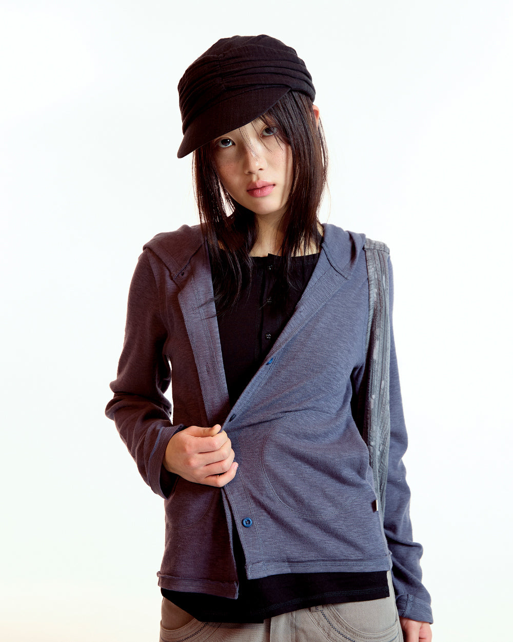 [ Pre-order ] Knot Shirring Cap