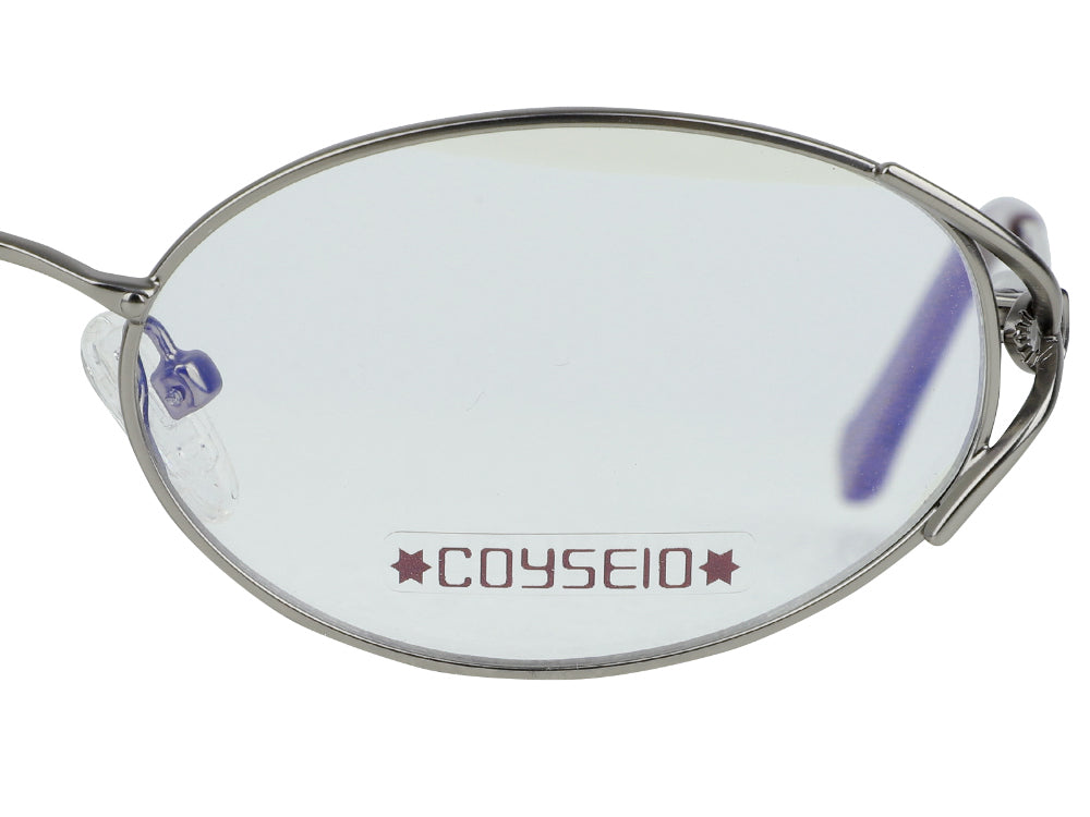 [ Pre-order ] Coy Oval Glasses Silver