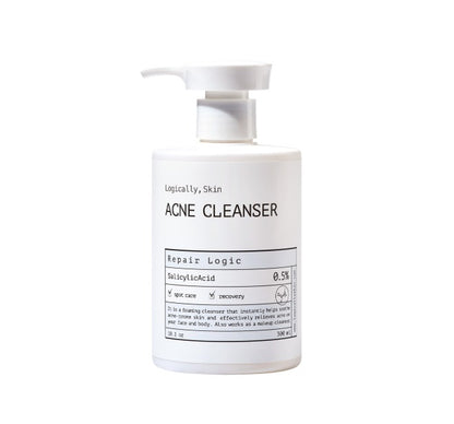 [ 現貨 ]🤍Logically, Skin 薰衣草袪痘保濕洗面乳🩵 Acne Cleanser 300ml