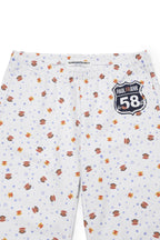 [ Pre-order ] Sunburn X Paul Frank Cotton Banding Pants