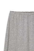 [ Pre-order ] Suburn X Paul Frank Midi Skirt Melange gray