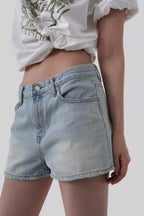 [ Pre-order ] Autumn Made Marina Denim Shorts ( L來港中 )