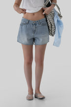 [ Pre-order ] Autumn Made Micro Denim Shorts