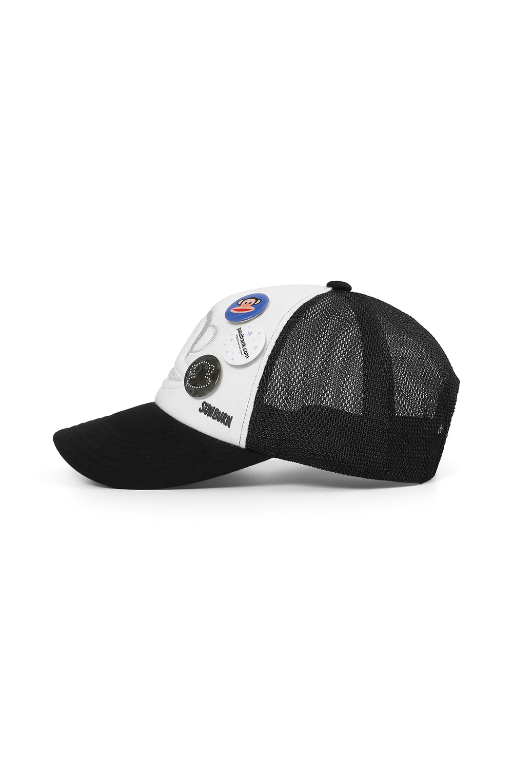 [ Pre-order ] Sunburn X Paul Frank Trucker Cap Black