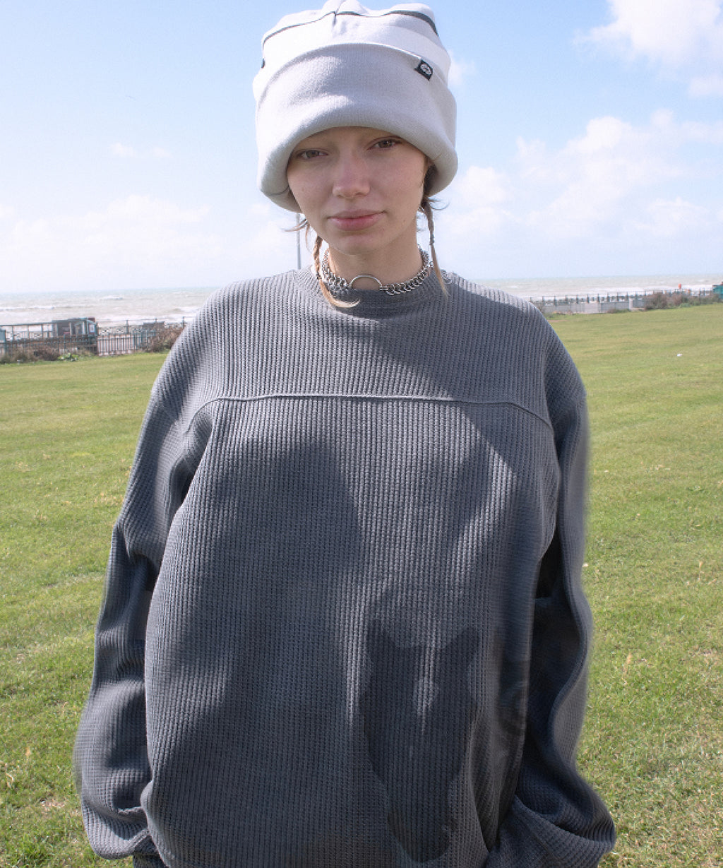 [ Pre-order ] Reversible Stripe Beanie