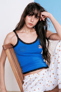 [ Pre-order ] Sunburn X Paul Frank Lace Sleeveless Top