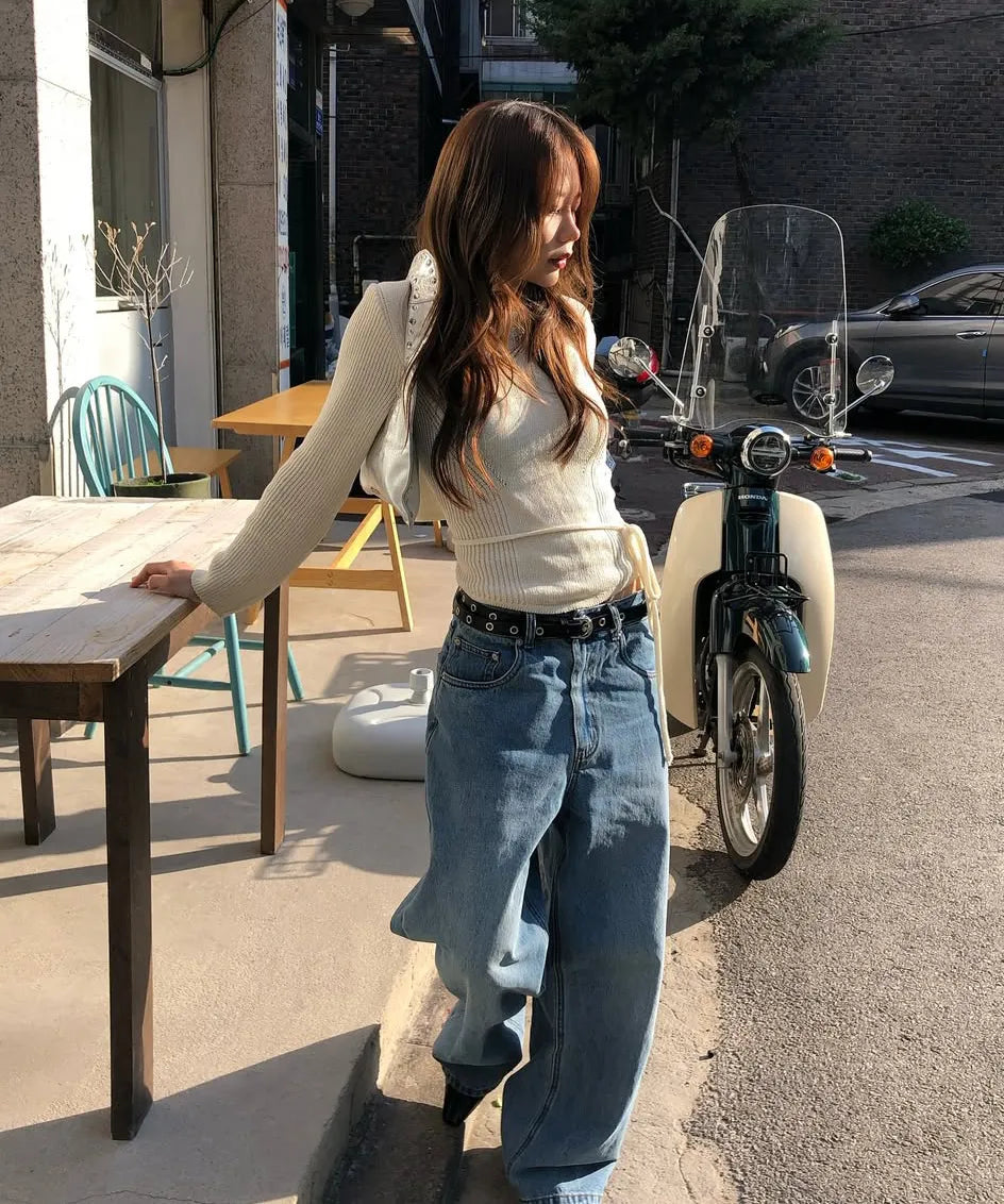 [ Pre-order ] Men Era Wide Fit Denim Pants