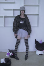 [ Pre-order ] Reversible Beanie Charcoal