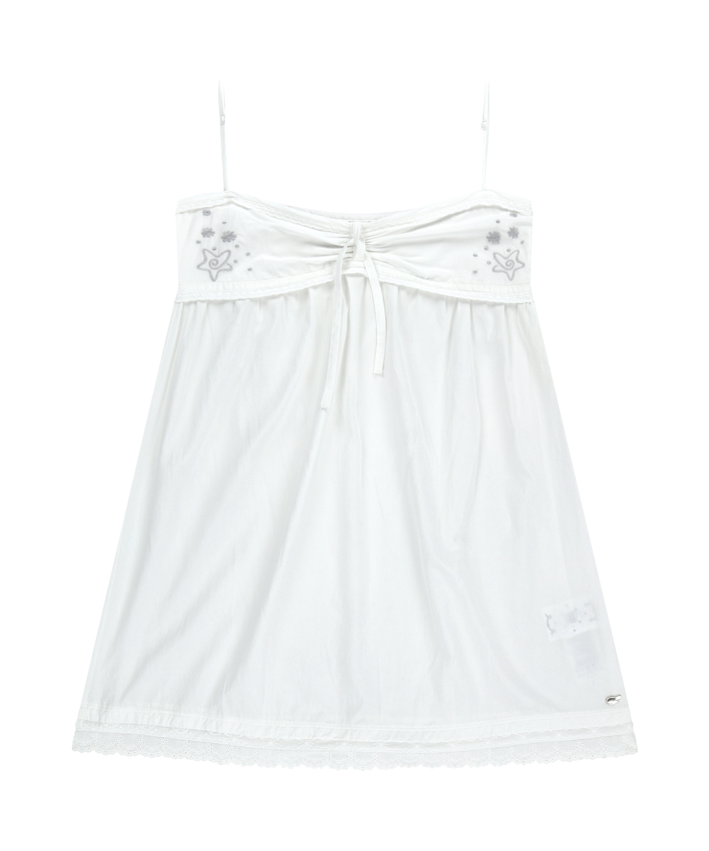 [ Pre-order ] Solar Stitch Mini Dress