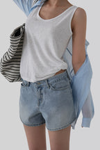 [ Pre-order ] Autumn Made Micro Denim Shorts