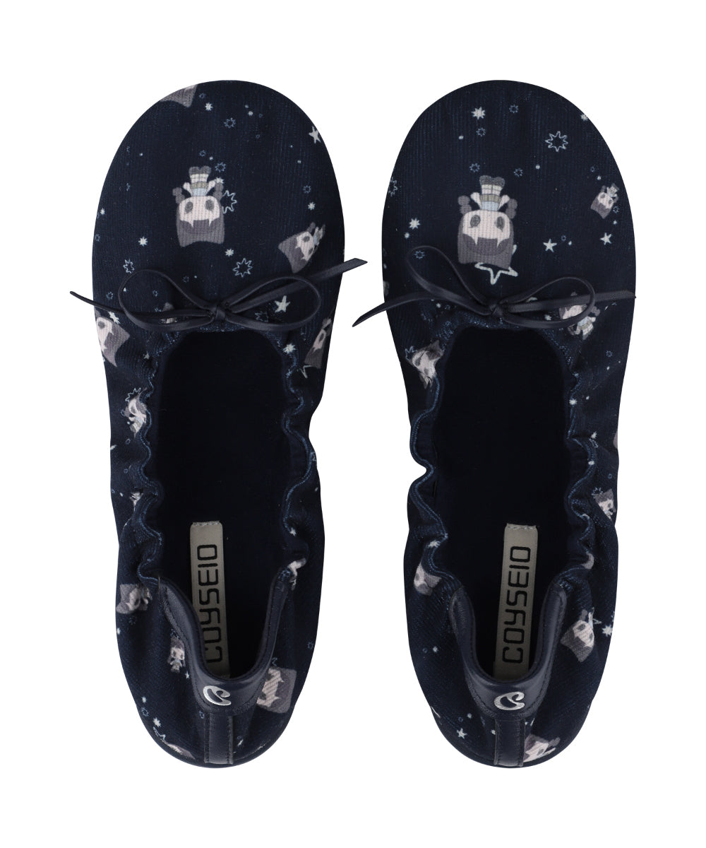 [ Pre-order ] Shirring Flat Shoes