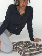 [ Pre-order ] Raw Edge Cardigan
