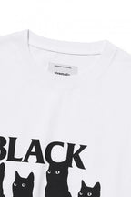 [ Pre-order ] Black Cat tee - White
