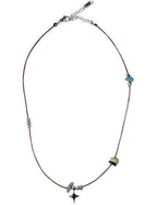 [ Pre-order ] Double Sting Stone Necklace 2