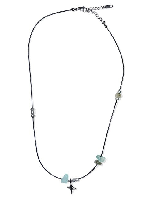 [ Pre-order ] Double Sting Stone Necklace 2