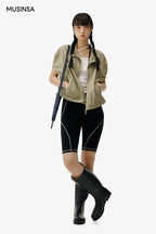 [ Pre-order ] Tension Up Stitch Biker Shorts