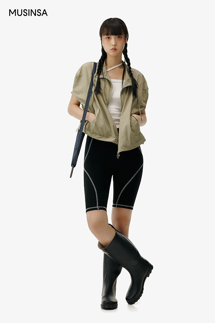[ Pre-order ] Tension Up Stitch Biker Shorts
