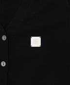 [ Pre-order ] Square Logo Knit Cardigan