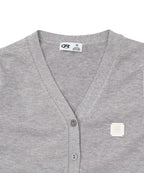 [ Pre-order ] Square Logo Knit Cardigan