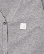 [ Pre-order ] Square Logo Knit Cardigan