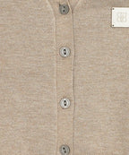 [ Pre-order ] Square Logo Knit Cardigan