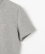 [ Pre-order ] Millo Women Pearl Ribbon T-shirt