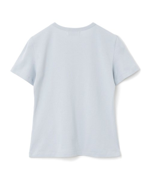 [ Pre-order ] Millo Women Pearl Ribbon T-shirt