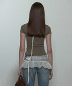 [ Pre-order ] Sculptor Archive Pigment Baby Tee