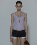 [ Pre-order ] Button Mesh Trim Top