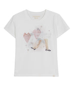 [ 現貨 ] Soft Embroidery T-shirt ( Off White )