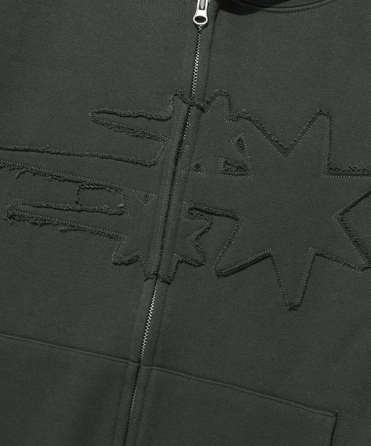 [ Pre-order ] 3 Star Logo Zip Hoodie