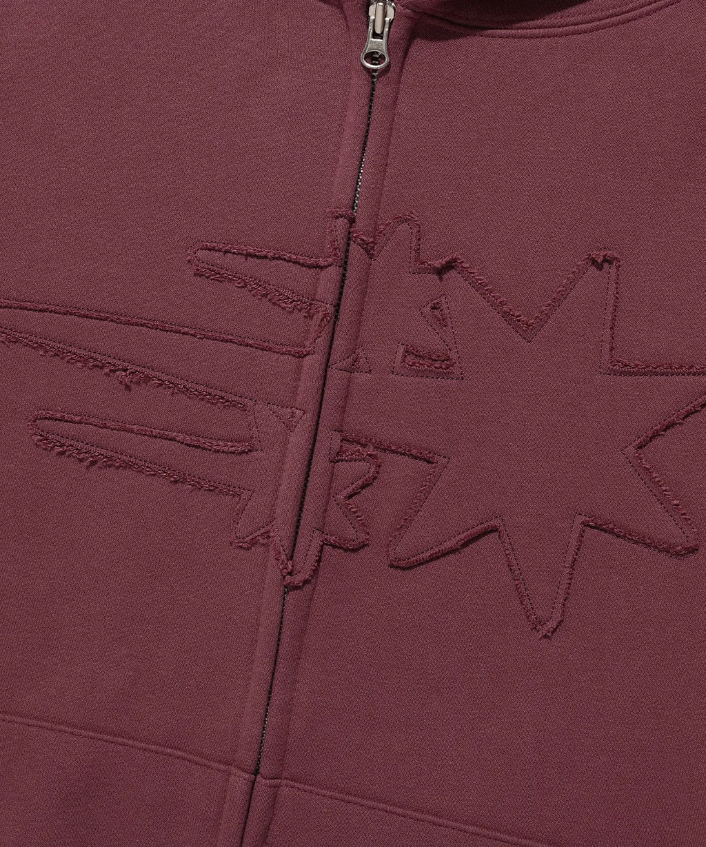 [ Pre-order ] 3 Star Logo Zip Hoodie