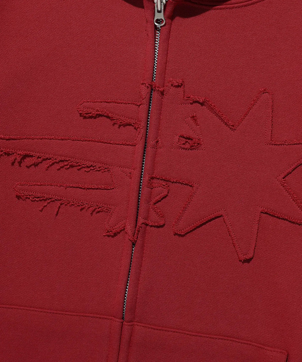 [ Pre-order ] 3 Star Logo Zip Hoodie