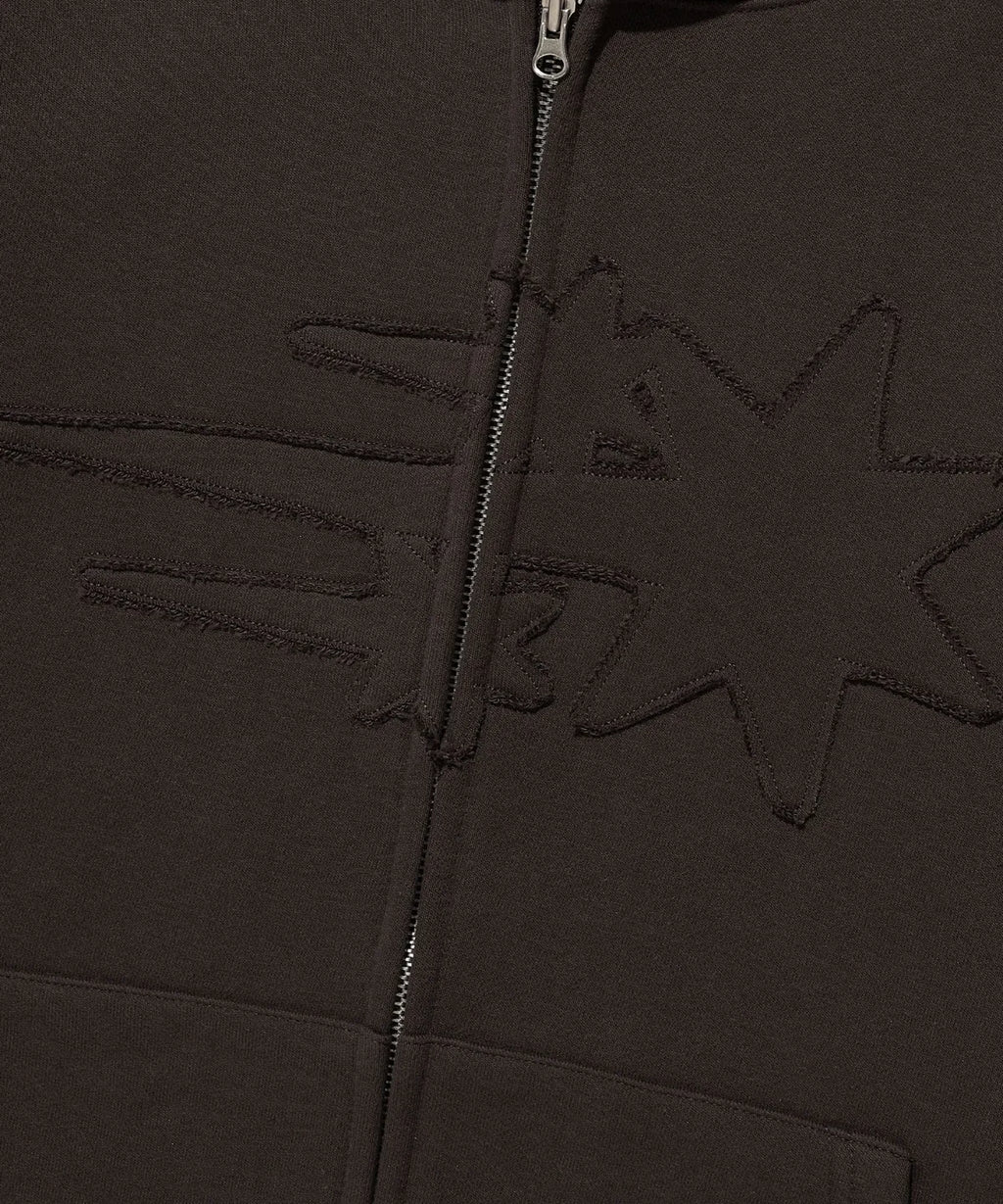 [ Pre-order ] 3 Star Logo Zip Hoodie