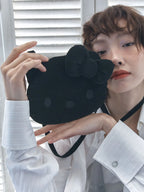 [ Pre-order ] Haze Mini Cross Hello Kitty Black