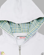 [ Pre-order ] Rabbit Embroidery Zipup Hoodie