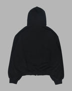 [ Pre-order ] Rabbit Embroidery Zipup Hoodie