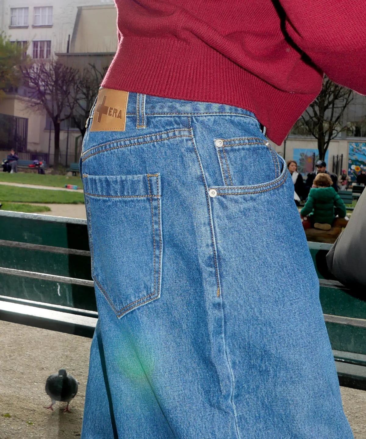 [ Pre-order ] Men Era Wide Fit Denim Pants