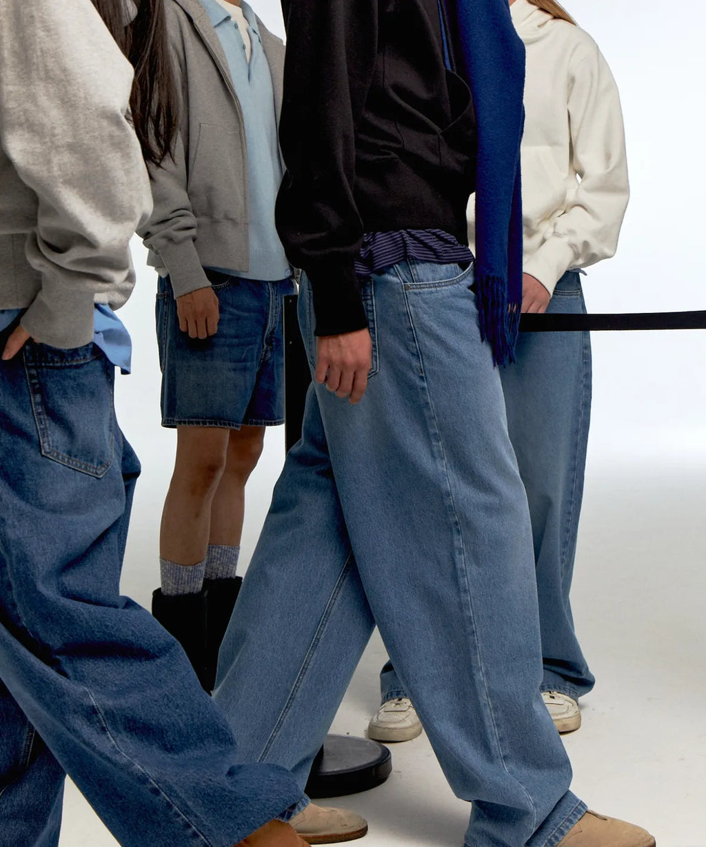 [ Pre-order ] Men Era Wide Fit Denim Pants