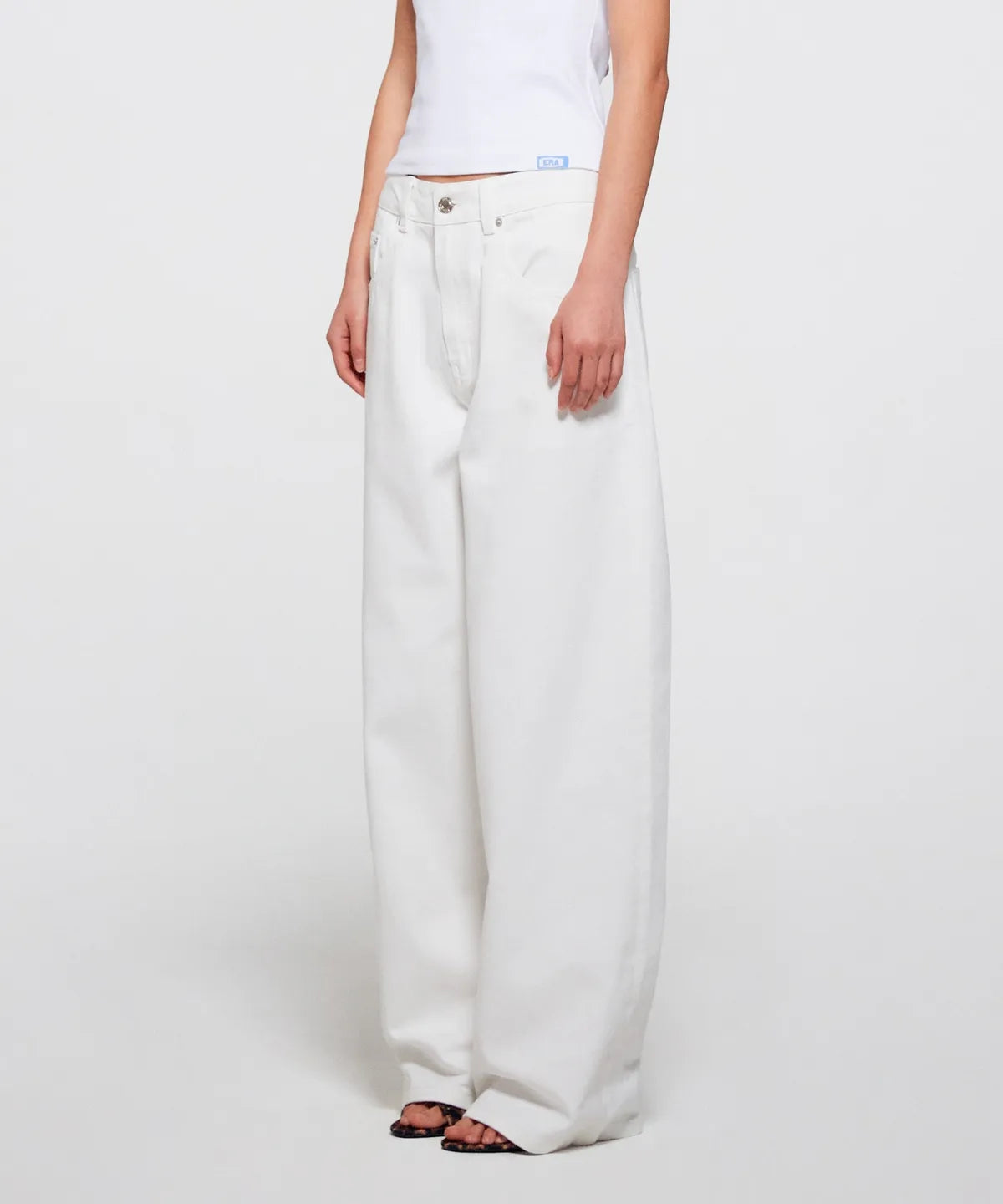 [ Jennie 同款 Pre-order ] Women Era Wide Fit Denim Pants