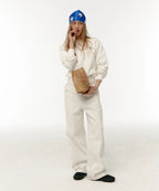 [ Jennie 同款 Pre-order ] Women Era Wide Fit Denim Pants