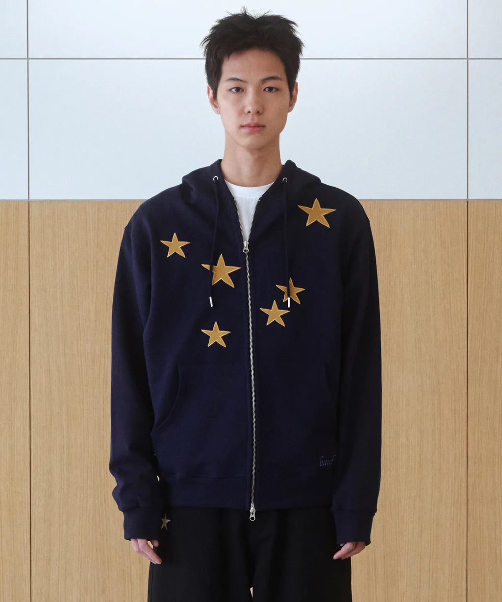 [ Pre-order ] Star Simple Hoodie Zip-up