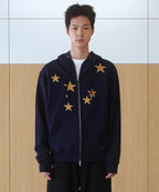 [ Pre-order ] Star Simple Hoodie Zip-up